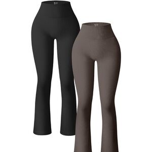 OQQ Flare Leggings